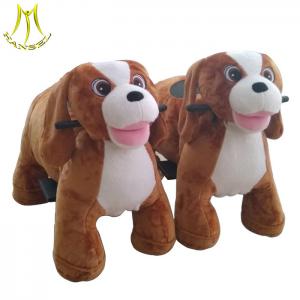 China Hansel  happy rides on animal spring riders children park products walking horse toy for kids on sale