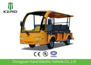 China Low Noise Light Weight 4kw Electric Buggy With 8 Seats For Amusement Park wholesale