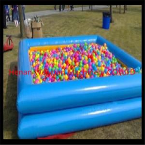 double tube inflatable pool/deep inflatable swimming pool