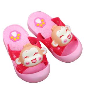 Toddler Closed Toe House Slippers Dripping Print Pattern Type Synthetic Sole