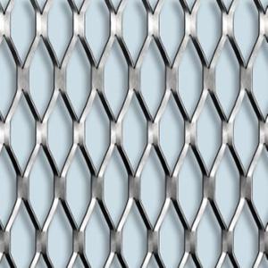China Low Carbon Steel Flattened Expanded Metal Mesh 4x8 25mm Thickness on sale