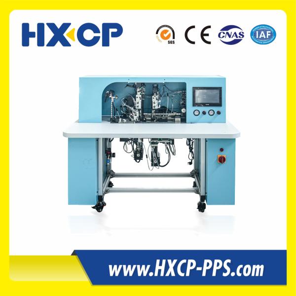 Quality HX18B Notebook Making Made Easy Semi Auto Notebook Elastic Band Fixing Machine with 10-50mm Distance From Hole To Cover Edge Side for sale