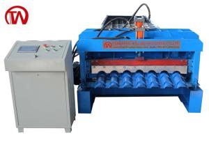 China Strong Roof Tile Roll Forming Machine Waterproof Metal Roof Panel Machine wholesale
