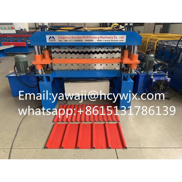PPGI / GI Steel Profile Double Deck Roll Forming Machine
