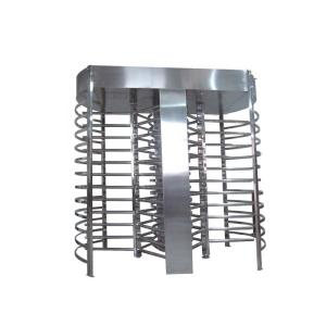 China Fingerprint 304 Steel Stainless Turnstile Full Height Emergency Access Features wholesale