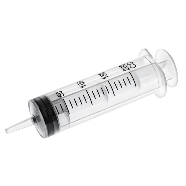 200ml Food Grade Plastic Disposable Syringe With Precise Scale Perfect For Storage And Measurement Of Solutions
