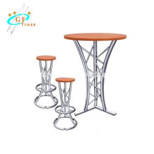 Modern Club 1.2m Aluminum Bar Table And Chair