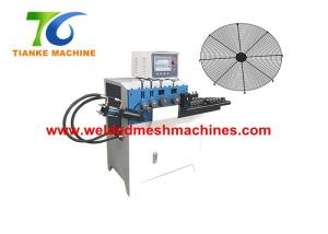 China 850mm Round Wire Ring Making Machine PLC Control For Fan Hood wholesale