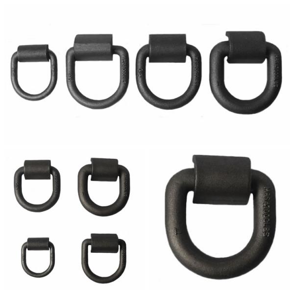 Quality Customized Safety D Rings Steel Heavy Duty Weld Forged Mounting Buckle for sale