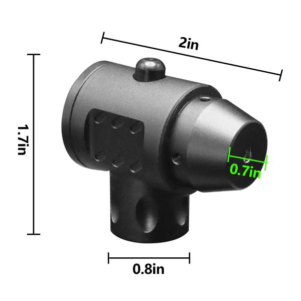 Purple Sight Light Laser Boresighter Magnetic Pistol Bore Sight
