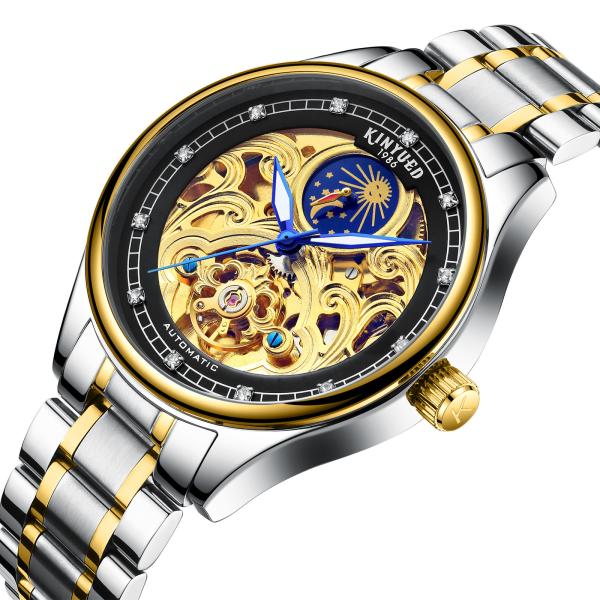 Quality Modern Luxury Mechanical Watches  Crystal Diamond Dial High Refraction for sale