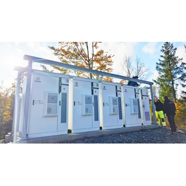 High Voltage All-in-One AC Cooling LiFePO4 Battery 215KWh 197Kwh 179Kwh 107Kwh Industrial Commercial Energy Storage