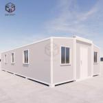 40 Feet Prefabricated Expandable Granny Flats Modular Expandable Homes