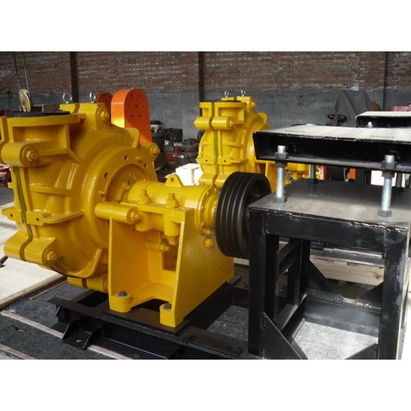 One Stage Horizontal Slurry Pump Centrifugal With Interchangable Wet Parts