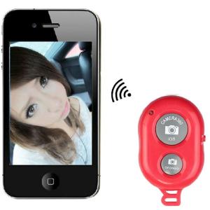 China Mini Bluetooth Wireless Remote Control Camera Shutter Release Self Timer for iPhone /iPad on sale