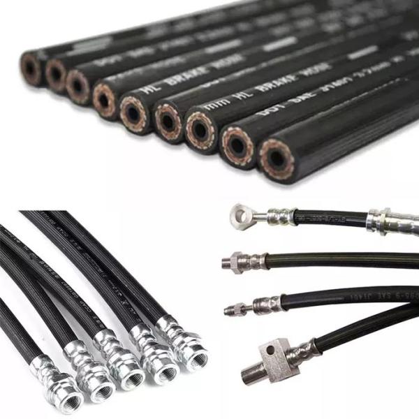 SAE J1401 Black EPDM Rubber Brake Pipe Hydraulic Safe And Reliable