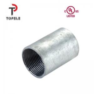 China Electrical BS4568 GI Conduit Coupler Female Connection wholesale