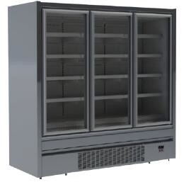 Buy cheap 3 Door Upright Glass Door Freezer For Supermarket Refrigeration Plug In from wholesalers