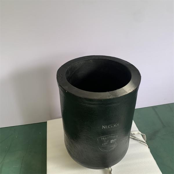 Stability Silicon Carbide Graphite Induction Furnace Crucible High Temperature Resistance
