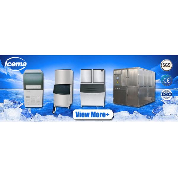 250kg Ice Storage Capacity Commercial Cube Ice Machine for Restaurant Bar Home Cooling