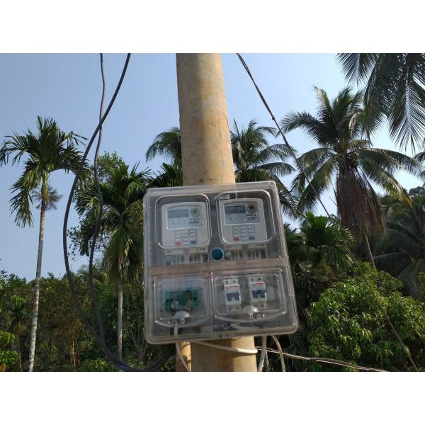 China Three Phase Dual Tariff Prepaid Prepayment Meter LCD Display wholesale
