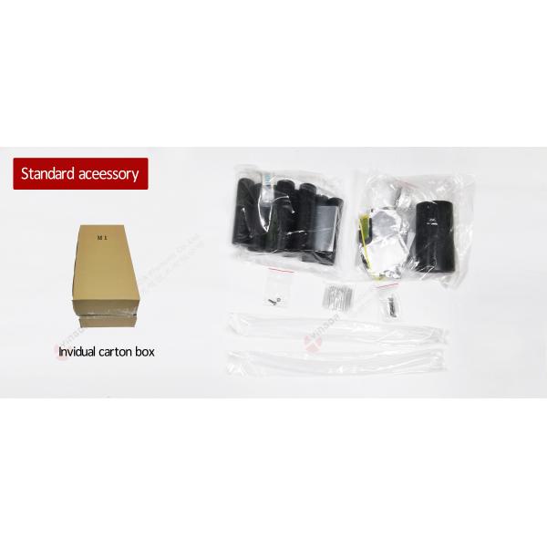 144 Cores Heat Shrink Dome Fiber Optic Splice Closure 1 Oval 4ports Arial Pole Wall Mount