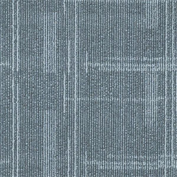 Modern grid pattern 1/12 inch pp floor carpet tile