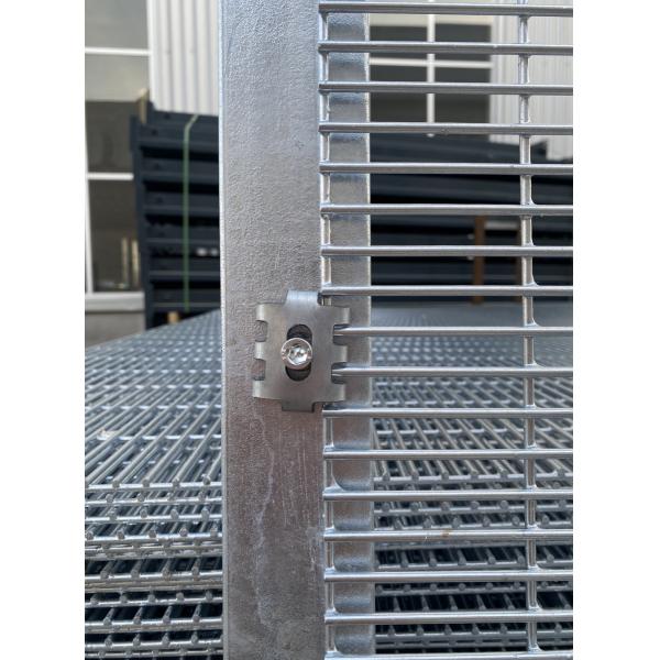 Anti Cut 1.8*2.4m Anti Climb Security Fencing Square Post