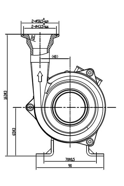 High Efficiency 24VDC Electronic Brushless Coolant Pump For Liquid Cooling Rapid Charger EV Charger