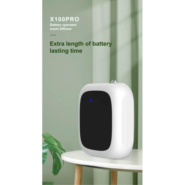 HOMEFISH Battery Operated Commercial Aromatherapy Diffuser Smart Scent Machine Nano Spray