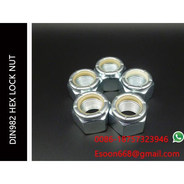 HEX NYLON NUTS DIN982 Self-locking Nuts with Nonmetallic Insert UNI 7473 Size M3~M56