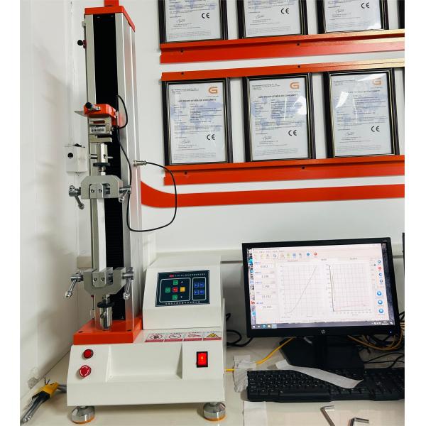 Desktop Material Universal Tensile Force Tester Machine For Non-Woven Fabric Tensile Test Effective Accuracy Grade 0.5