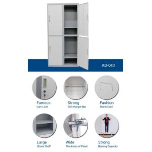 School Furniture 185cm height 0.16 CBM Metal Wardrobe Cabinet