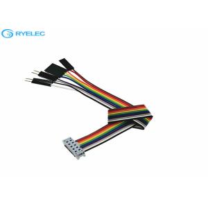 Buy cheap Dupont 2.54mm Flat Ribbon Cable Assembly Male And Female To FC 10 Pin IDC from wholesalers