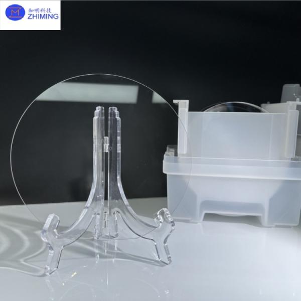 Quality ​​6inch Heat-Resistant Transparent Monocrystalline Quartz Crystal Substrate For SAW Devices​​ for sale