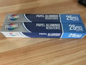 China Silver Food Wrapping Foil , Chocolate Wrapping Paper Aluminum Foil Paper wholesale