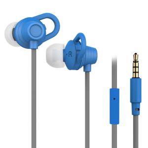 China 10mw In Ear Sport IPX3 ANC Wired Earphones Dual Color Round Cable wholesale