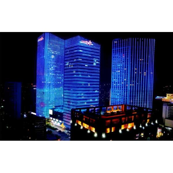 Programming Outdoor Facade Lighting IP67 Pixel 30mm 5050 3535 RGB LED Pixel Light