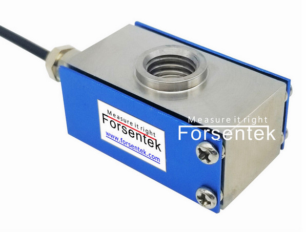 Mini low profile load cell 0-10kN tension and compression force measurement