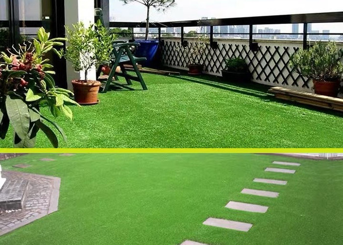 China SBR Latex Coating 30mm Permeable Residential Artificial Turf wholesale