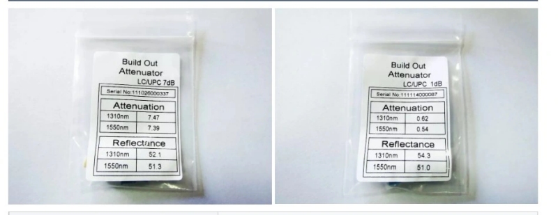 5dB Fixed Single Mode FC APC Male To Female Optic Attenuation Connectors Attenuator