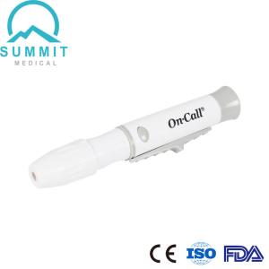 China On Call Blood Lancet Pen Lancing Device 6 Depth Settings wholesale