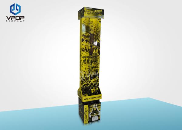 Quality Custom Design 4 Side Paper Sunglasses Display Stand for Store for sale