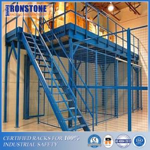 China Doubling or Tripling Available Warehouse Areas Mezzanine Racking System wholesale