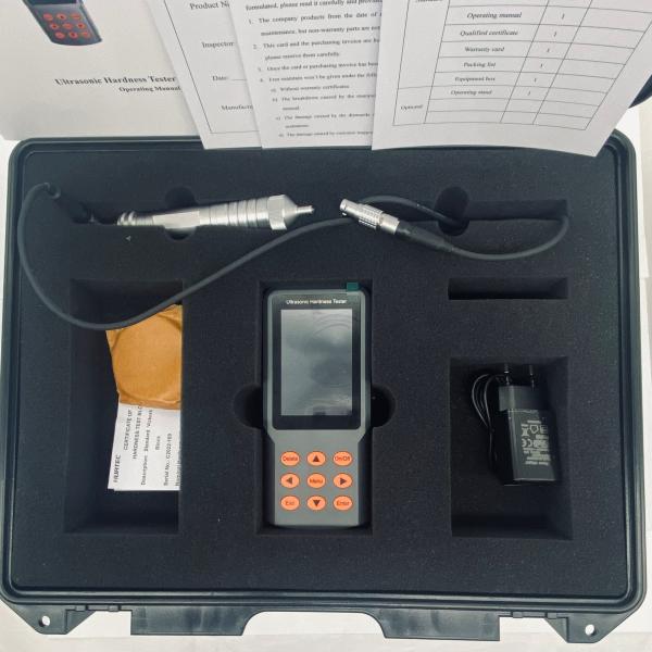 Lcd Display Ultrasonic Hardness Tester With Multi Point Calibration