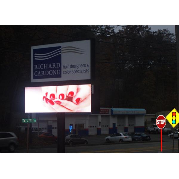 Outdoor Advertising Smd Led Display Screen Billboard IP68 8mm 7000 Nits Brightness