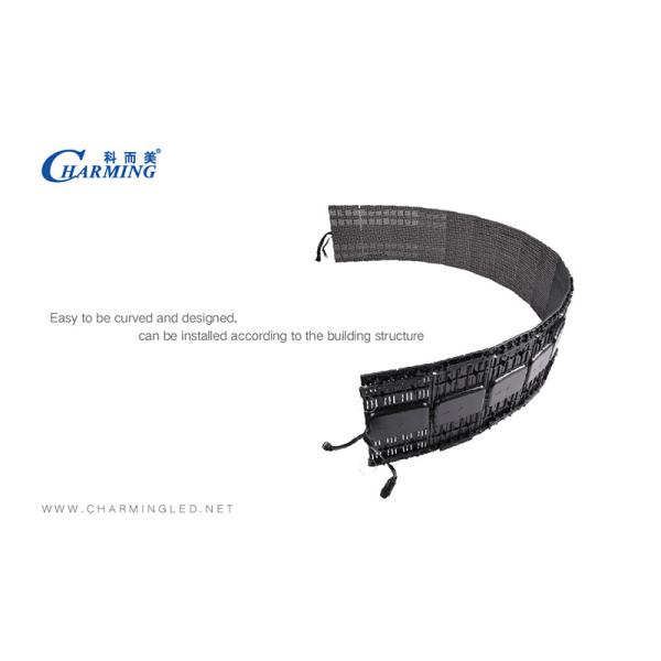 UV Resistant Flexible LED Video Wall 3840Hz 16 Bit Practical