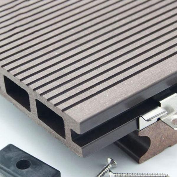 Quality 135x25mm Bamboo Patio Decking Wpc Outdoor Decking Floor Sanded for sale
