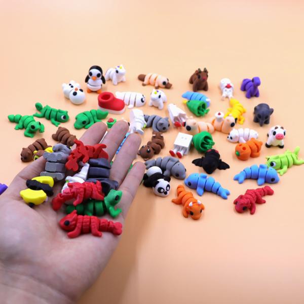 3D Printing Of Various Cute Animal Accessories, Providing Customized Printing Services