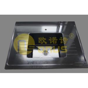 China Black monolithic technology drop In sinks for Lab Centre Bench wholesale